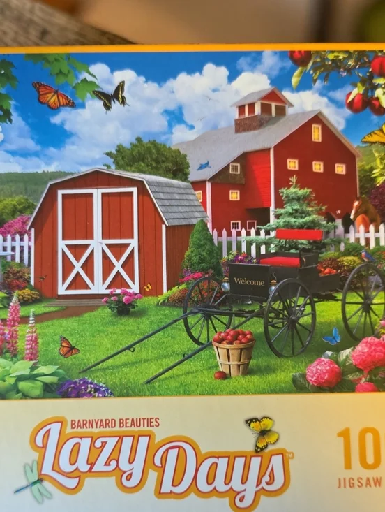 Lazy Days 1000-Piece Jigsaw Puzzle - Picture 2 of 2